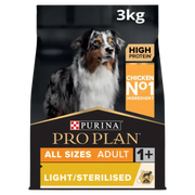 Purina PRO PLAN Light/Sterilised Chicken Dry Dog Food