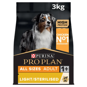 Purina PRO PLAN Light/Sterilised Chicken Dry Dog Food