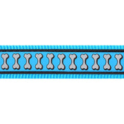 Red Dingo Reflective Bones Dog Lead