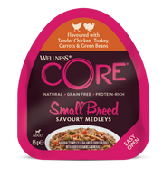 Wellness Core Small Breed Savoury Medleys Farmer Selection Wet Dog Food
