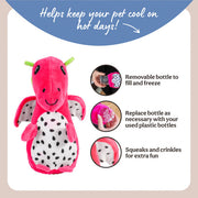 Rosewood Cooling Dragonfruit Dragon Dog Toy