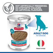 Hill's Science Plan Adult Hypoallergenic Salmon Wet Dog Food 12 x 363g