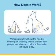 Plaque Off Dental Cat BItes Veggie 60g