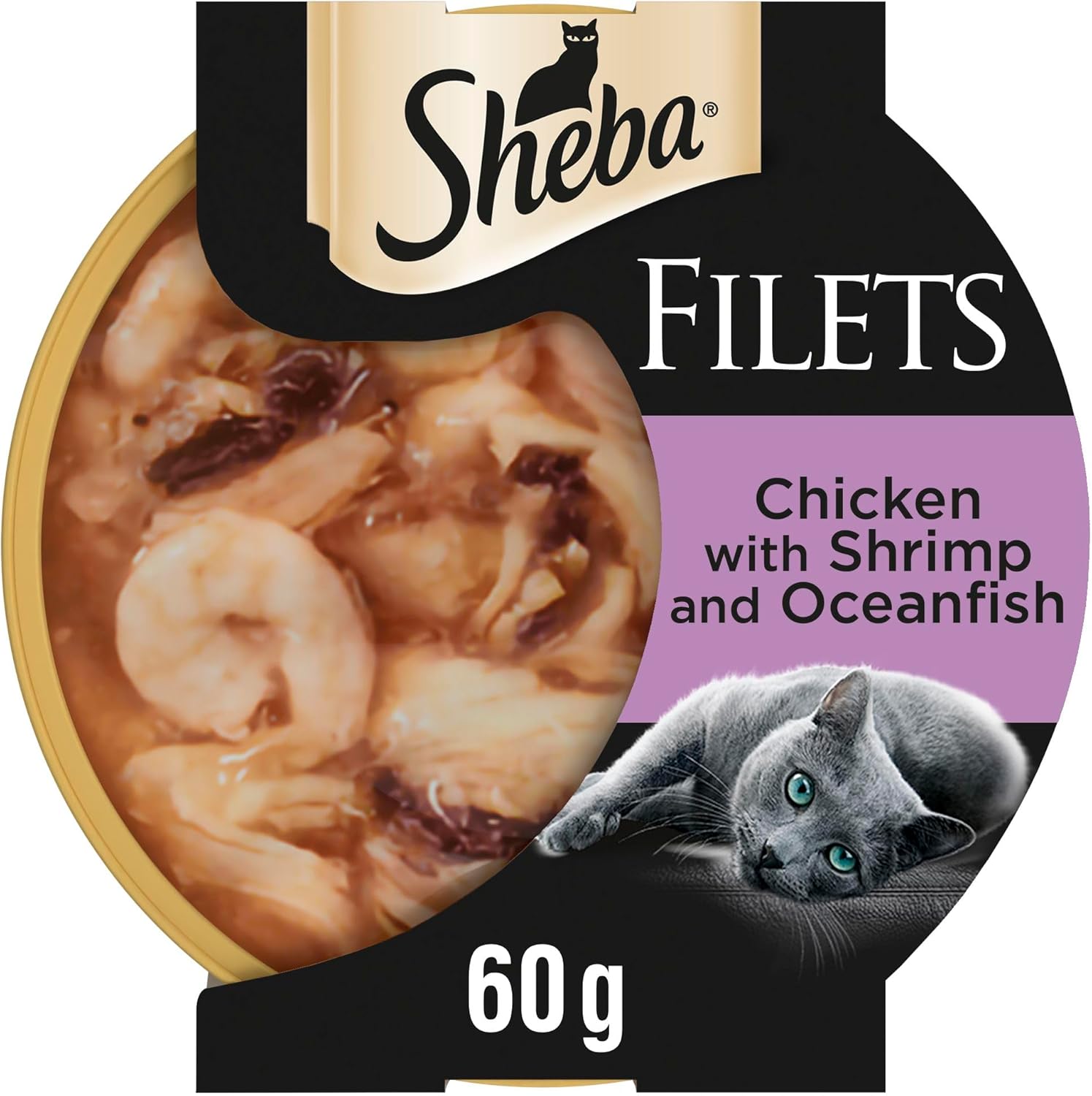 Sheba Fillets Tray Chicken & Tuna MSC Gravy 32x60g