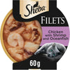 Sheba Fillets Tray Chicken & Tuna MSC Gravy 32x60g