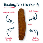 Snif-Snax Salmon Fillet Strips Dog Treats