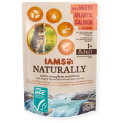 IAMS Naturally Adult Cat Land & Sea Wet Cat Food