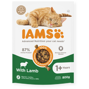 IAMS Vitality Adult Cat Lamb Dry Cat Food