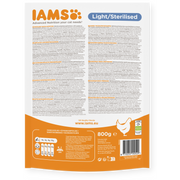 IAMS Vitality Adult Cat Light Sterilised Chicken Dry Cat Food