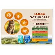 IAMS Naturally Adult Cat Land & Sea Wet Cat Food