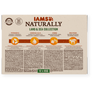 IAMS Naturally Adult Cat Land & Sea Wet Cat Food