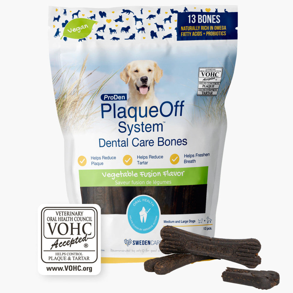 Plaque Off Dental Bones Vegetable Fusion 482g