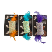 Hem and Boo Barrel With Feathers (Assorted)