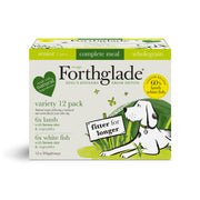Forthglade Complete Senior Lamb & White Fish Variety Pack Wet Dog Food