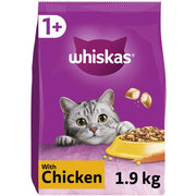 Whiskas 1+ Complete Chicken Dry Food