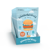 Wonderful World of Treats Chicken Burger Dog Treats