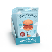 Wonderful World of Treats Pulled Pork Burger Dog Treats