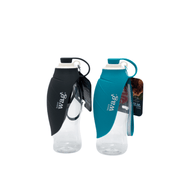 Henry Wag Water Bottle Leaf Bowl Blue