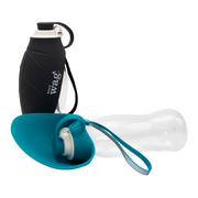 Henry Wag Water Bottle Leaf Bowl Blue