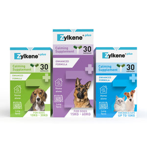 Vetoquinol Zylkene Plus Calming Supplement for Cats and Dogs