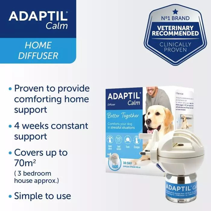 Adaptil Calming Diffuser ADAPTIL® Calm Home Diffuser Starter Pack for Dogs | Joii Pet Shop