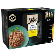 Sheba Fine Flakes Pouches Poultry Collection in Jelly