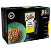 Sheba Fine Flakes Adult Cat Pouches Poultry in Jelly 12x85g