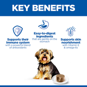 Hill's Science Plan Adult Small & Mini Dog Sensitive Stomach & Skin Turkey Mousse 12 x 200g