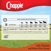 Chappie Complete Dry Dog Food Chicken and Wholegrain Cereal