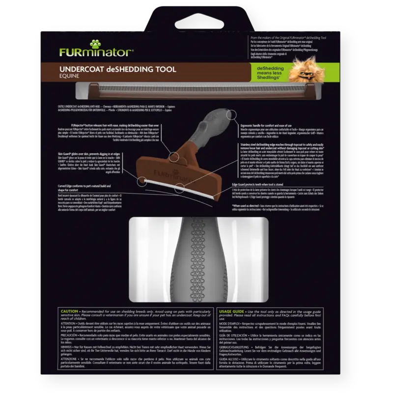 FURminator Undercoat DeShedding Tool for Equine