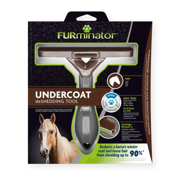 FURminator Undercoat DeShedding Tool for Equine