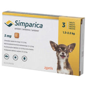 Zoetis Simparica Chewable Flea and Tick Tablets for Dogs