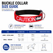 Dexil Caution Snap Collar