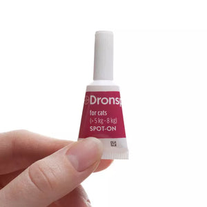 Dronspot Spot On Wormer for Large Cats (5 to 8kg)