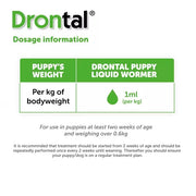 Vetoquinol Drontal Puppy Liquid Wormer