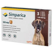 Zoetis Simparica Chewable Flea and Tick Tablets for Dogs
