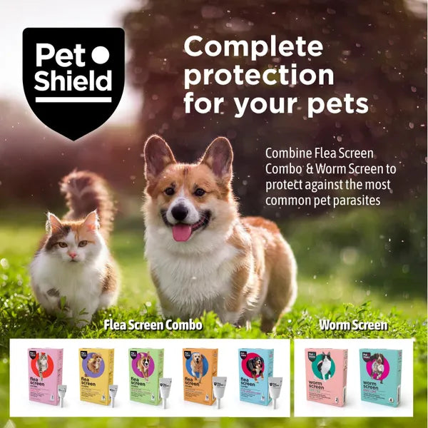 PetShield Fleascreen Combo for Dogs - 3 Pack | Joii Pet Shop