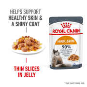 ROYAL CANIN® Hair and Skin Care in Jelly for Cats