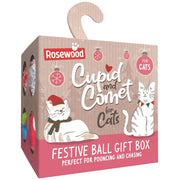 Rosewood Festive Ball Gift Box for Cats