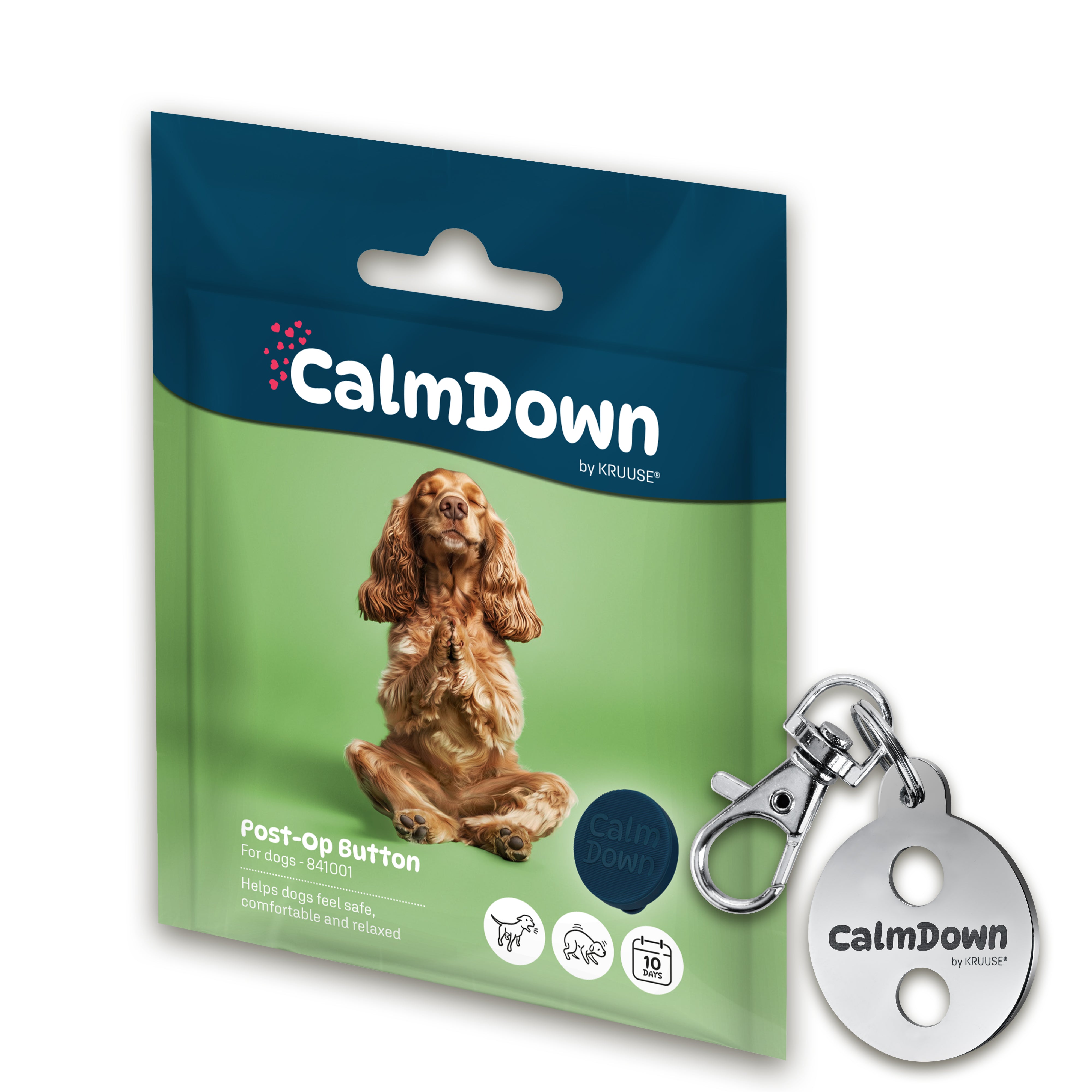 Kruuse CalmDown Dog Tag Kit 1 Button
