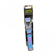 Go Walk LED Reflective Rainbow Collar