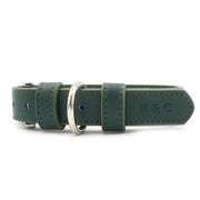 Ralph & Co Green Leather Dog Collar