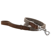 Ralph & Co Herringbone & Leather Lead - Lincoln