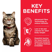 Hill's Science Plan Mature Adult Hairball and Indoor Chicken Cat Food
