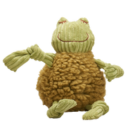 HuggleHounds HuggleFleece Frog Dog Toy