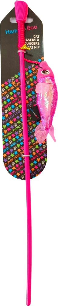 Hem and Boo Fish Teaser Cat Toy