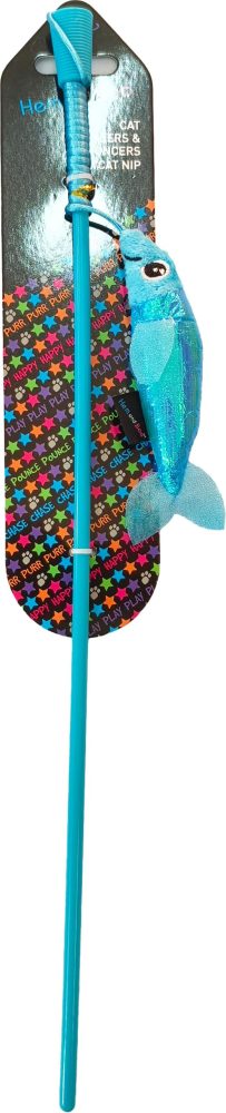 Hem and Boo Fish Teaser Cat Toy