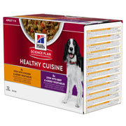 Hill's Science Plan Healthy Cuisine Adult Dog Stew Pouches with Chicken Beef and Added Vegetables
