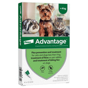 Advantage 40 Spot On Flea Control Cats, Small Dogs and Rabbits