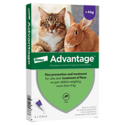 Advantage 80 Spot On Flea Control Large Cats and Rabbits